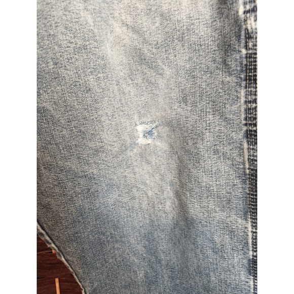 Vintage Wrangler Carpenter‎ Jeans 34x29 Blue Denim Straight Leg Workwear - Picture 3 of 15